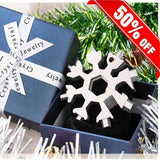 18-in-1 stainless steel snowflakes multi-tool