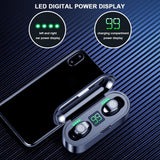 2019 New Upgraded Smart Touch 8D Stereo Waterproof Wireless Earphone With LED Power Display