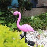 Hot SaleFlamingo Lawn LampGarden Outdoor Decor Solar Lights Path  with Solar Panel Waterproof-  Yard Ornaments