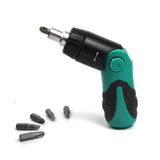 6 In 1 Ratchet Folding Multi-Function Screwdriver