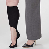 Comfortable Knee High No-Show Socks, One Size Fits Most. 3 Packs!