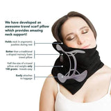 Travel Pillow with Extra Neck Support