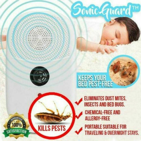 SonicGuard Bugs, Dust Mite + Bed Bug Killer